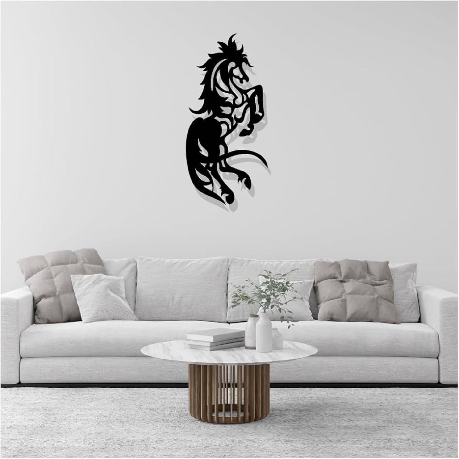 Rustic Horse Metal Sign
