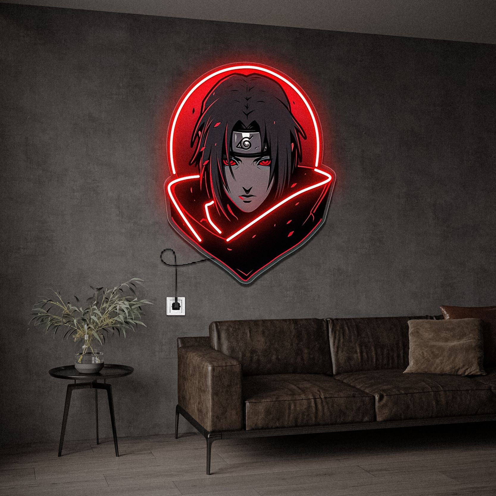 Itachi Neon Sign Wall Decor