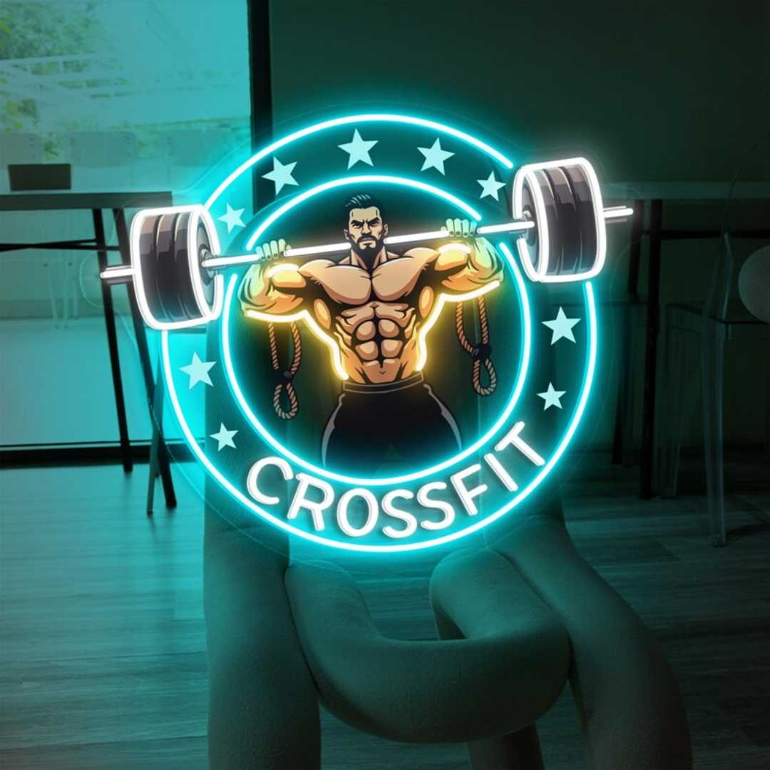 Man Body Neon Sign Gym