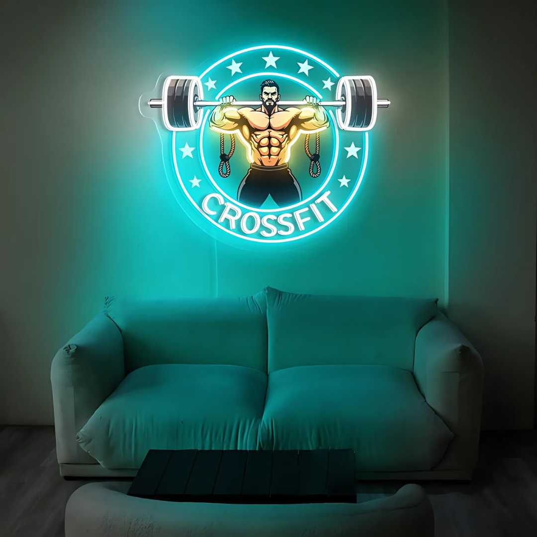 Man Body Neon Sign  Wall