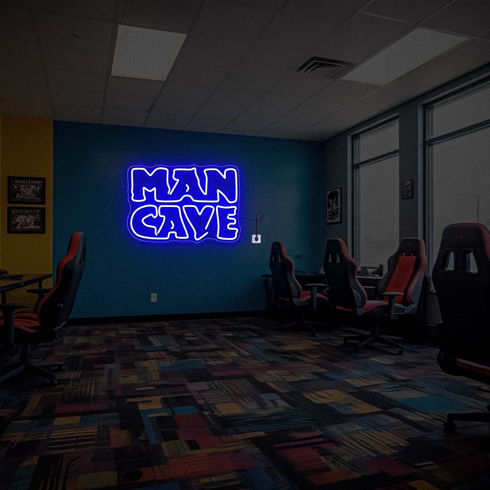 Man Cave Led Sign