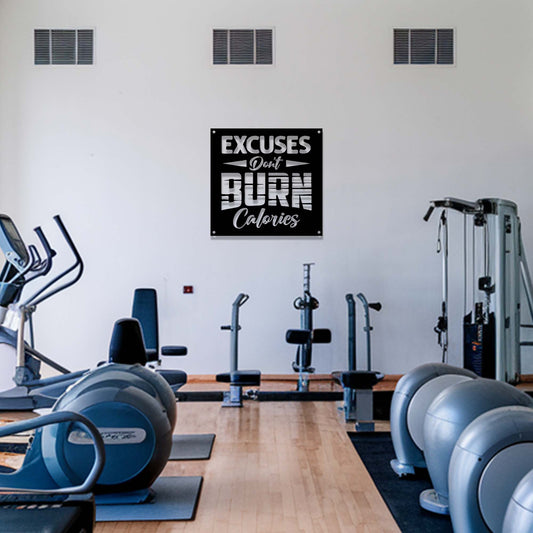 Motivational Gym Wall Sign inspiring 