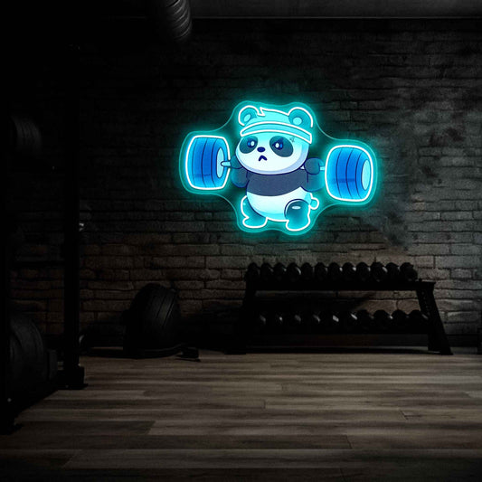 Panda Neon Sign