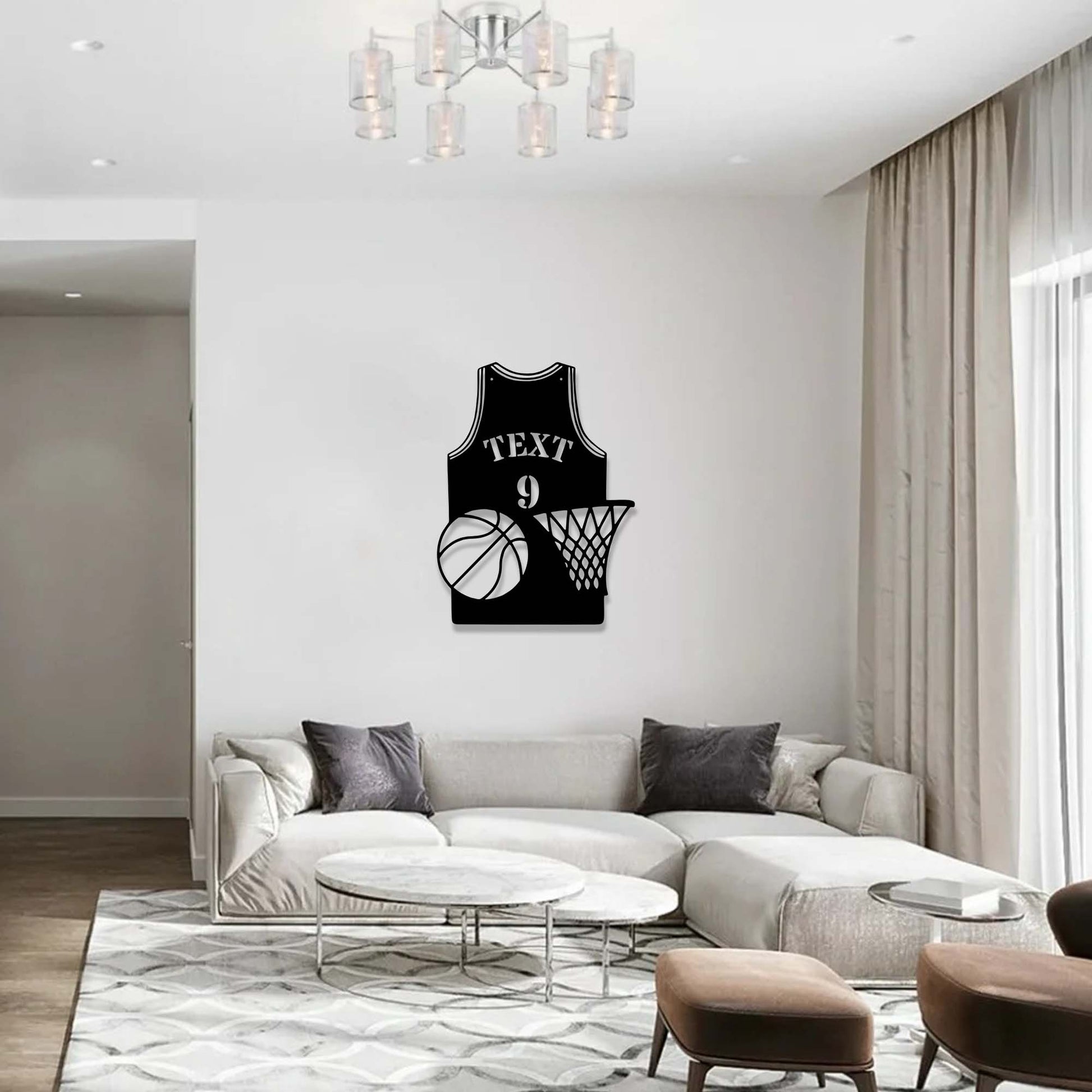 Personalized Basketball Jersey Neon