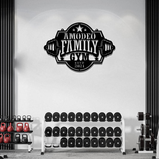 Personalized Gym Signs Eye Caching