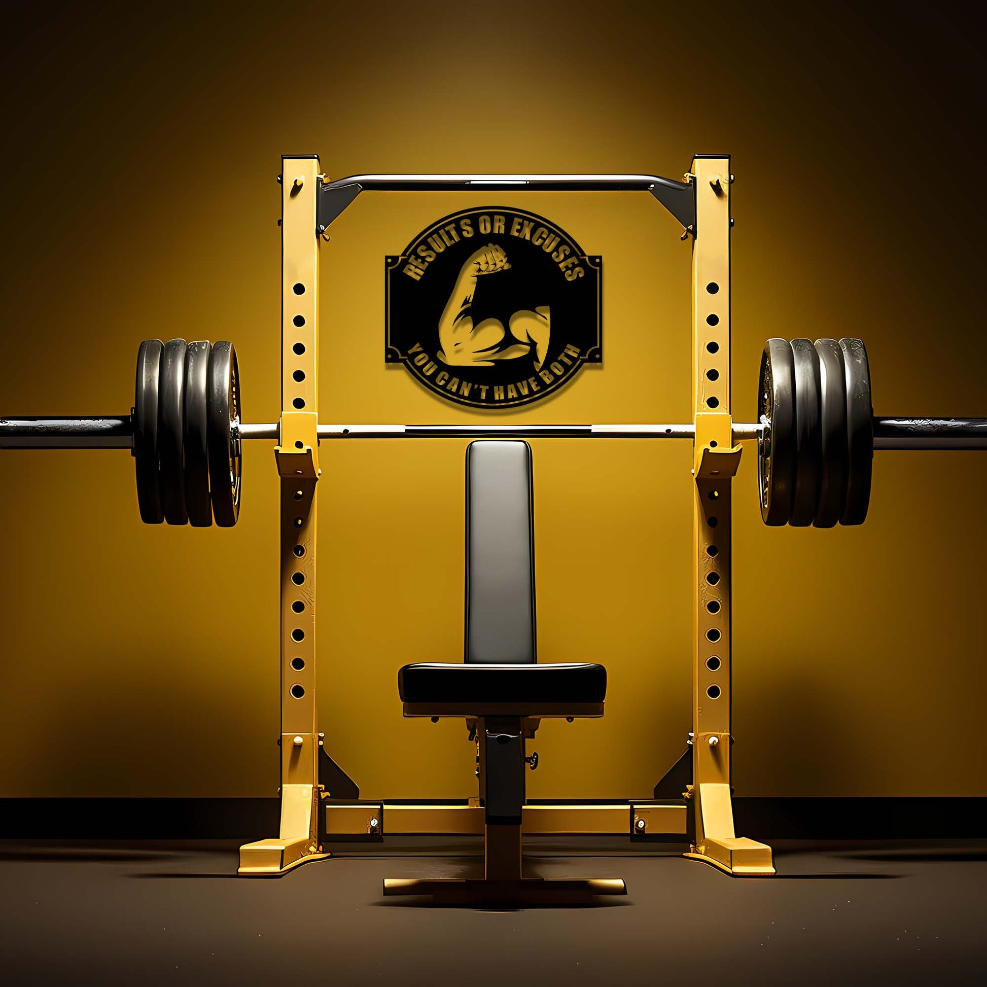 Personalized Home Gym Sign Wall