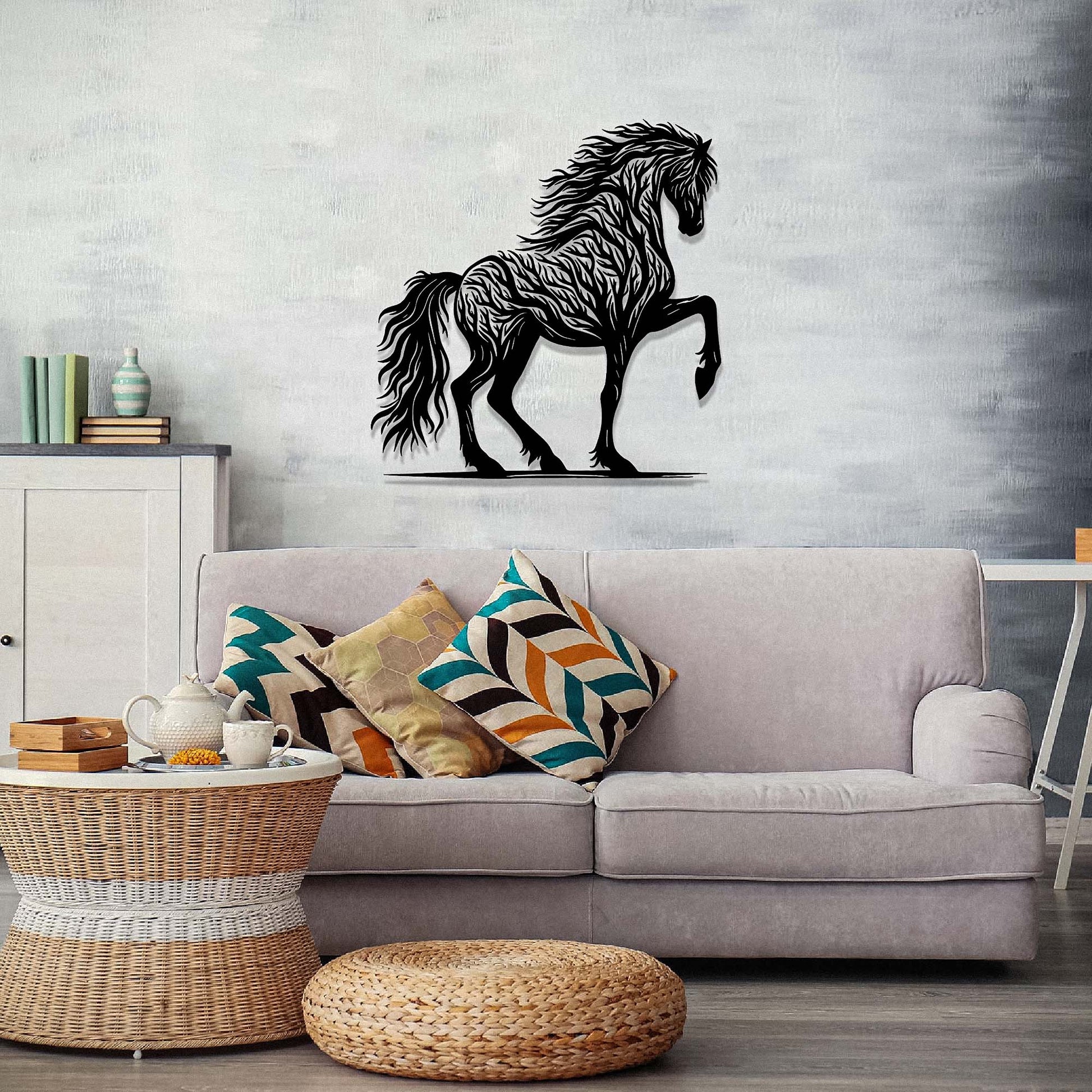 Personalized Metal Horse Signs For Wall