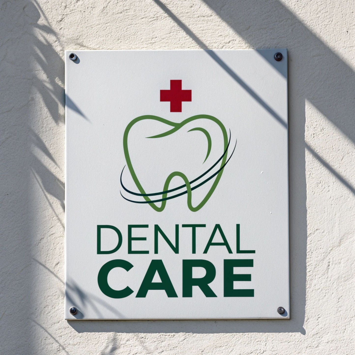 Plexiglass Signs for Dental Clinic Wall 