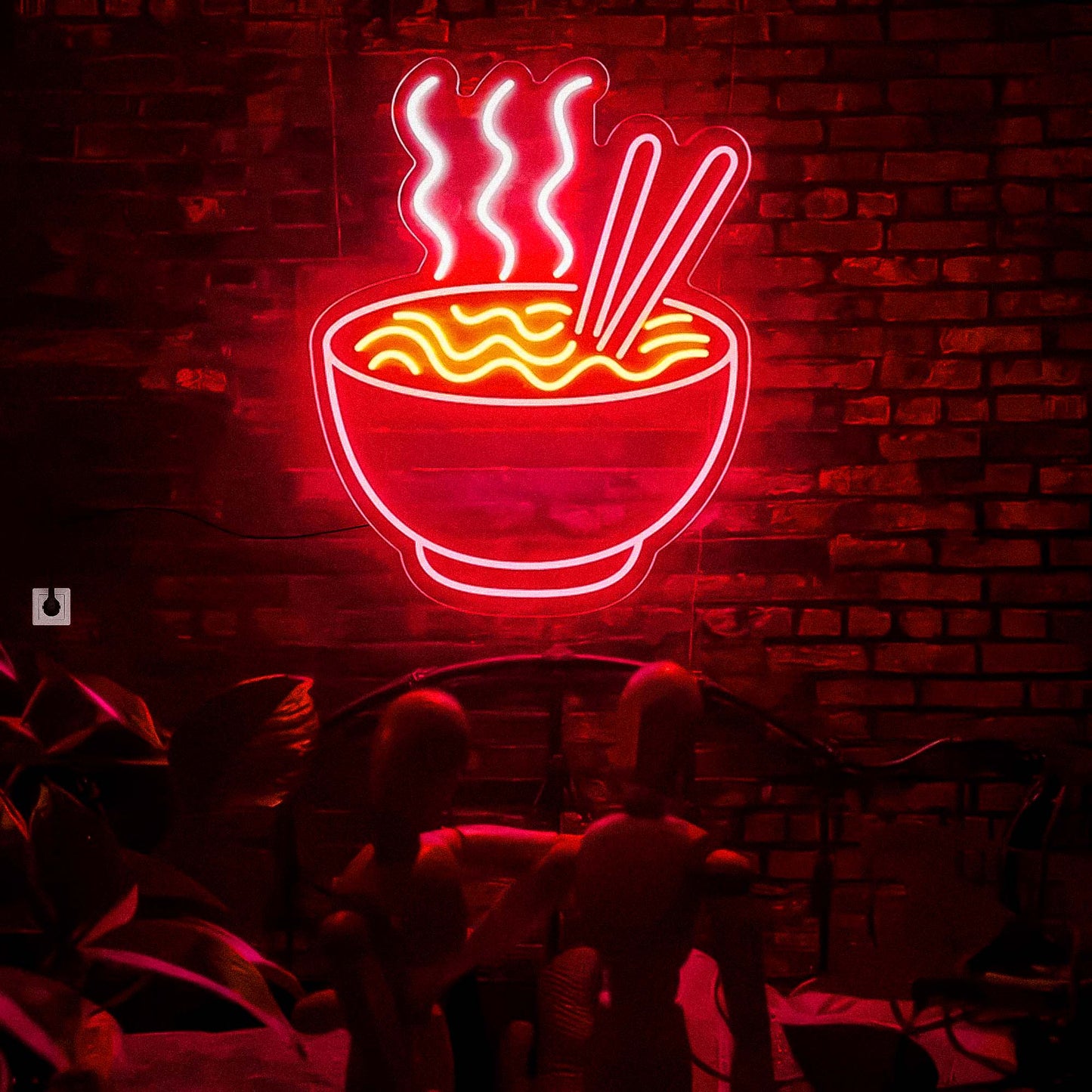 Ramen Neon Signs Size Wall