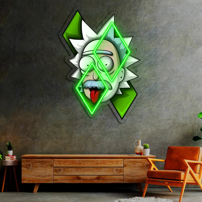 Rick and Morty Neon Signs