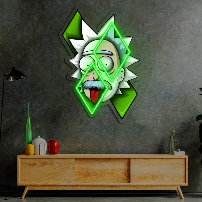 Rick and Morty Neon Signs For Home
