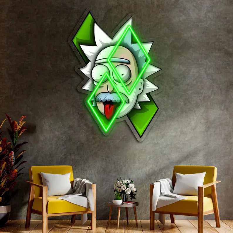 Rick and Morty Neon Signs For Wall