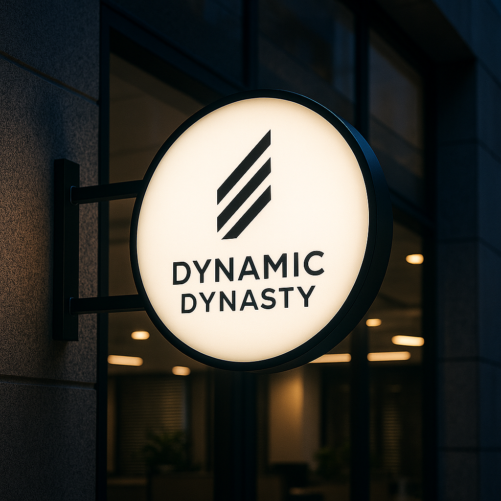 Outdoor custom lightbox sign