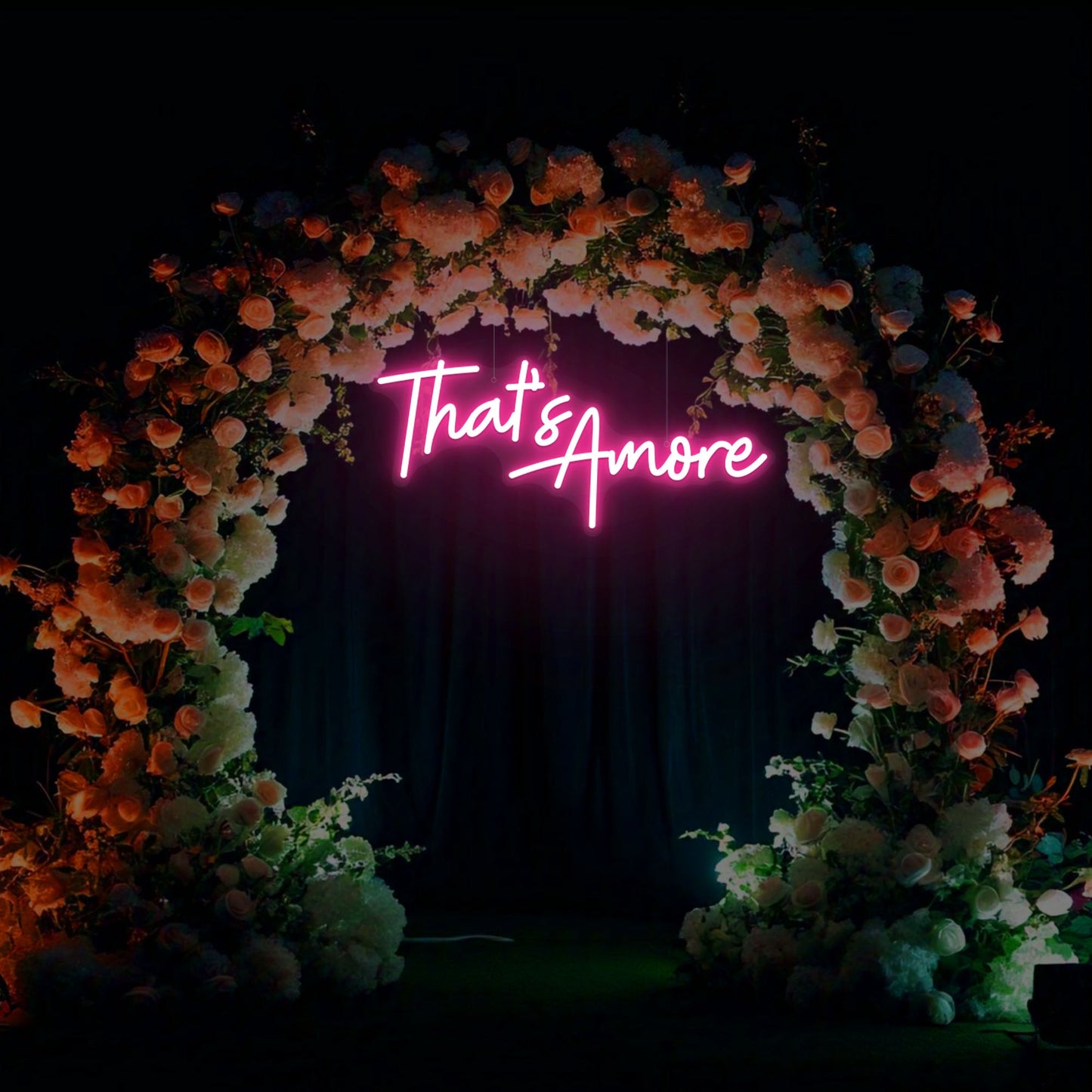 That's Amore Neon Signs Wedding