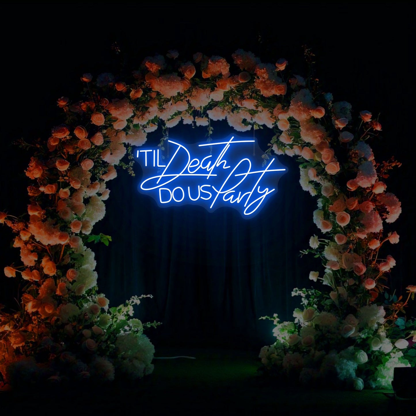 Til Death Do Us Party Neon Sign s