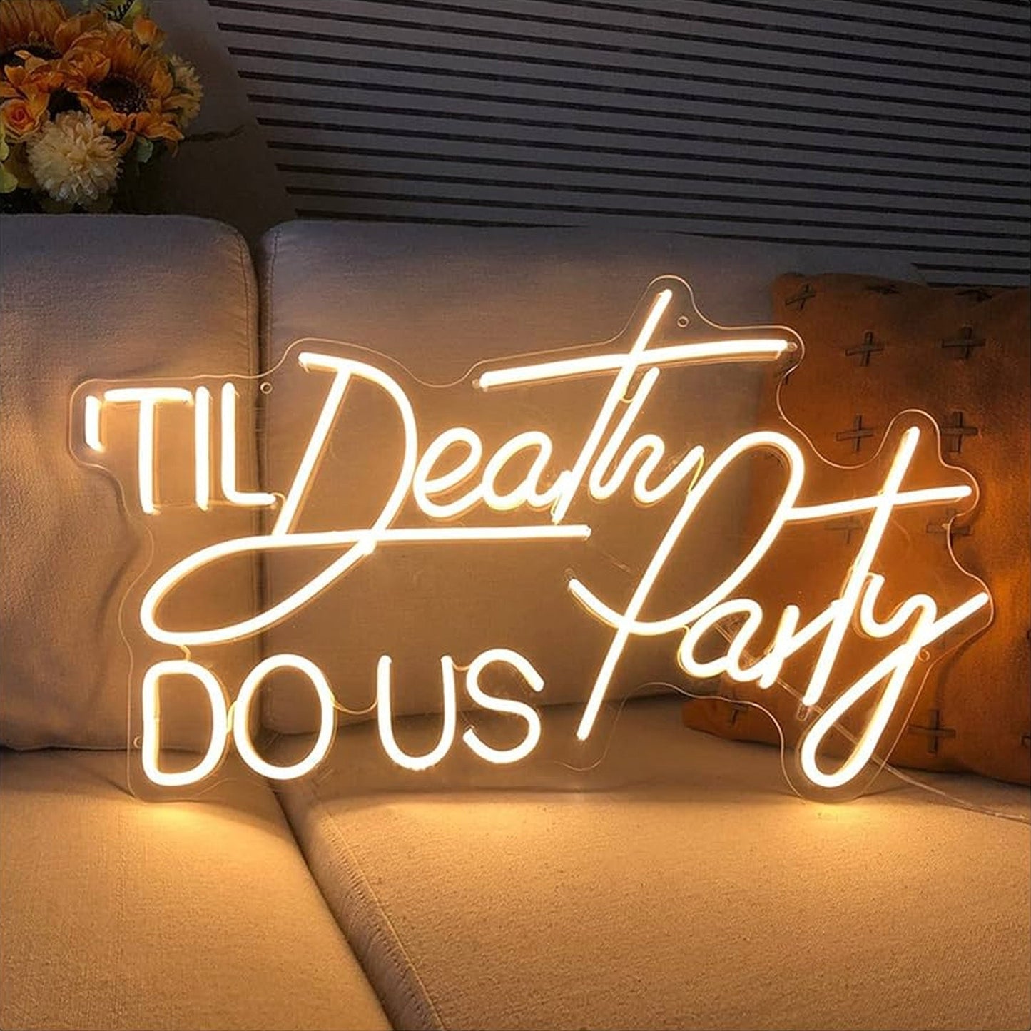 Til Death Do Us Party Neon Signs