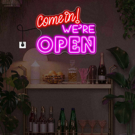 We Are Open Signs