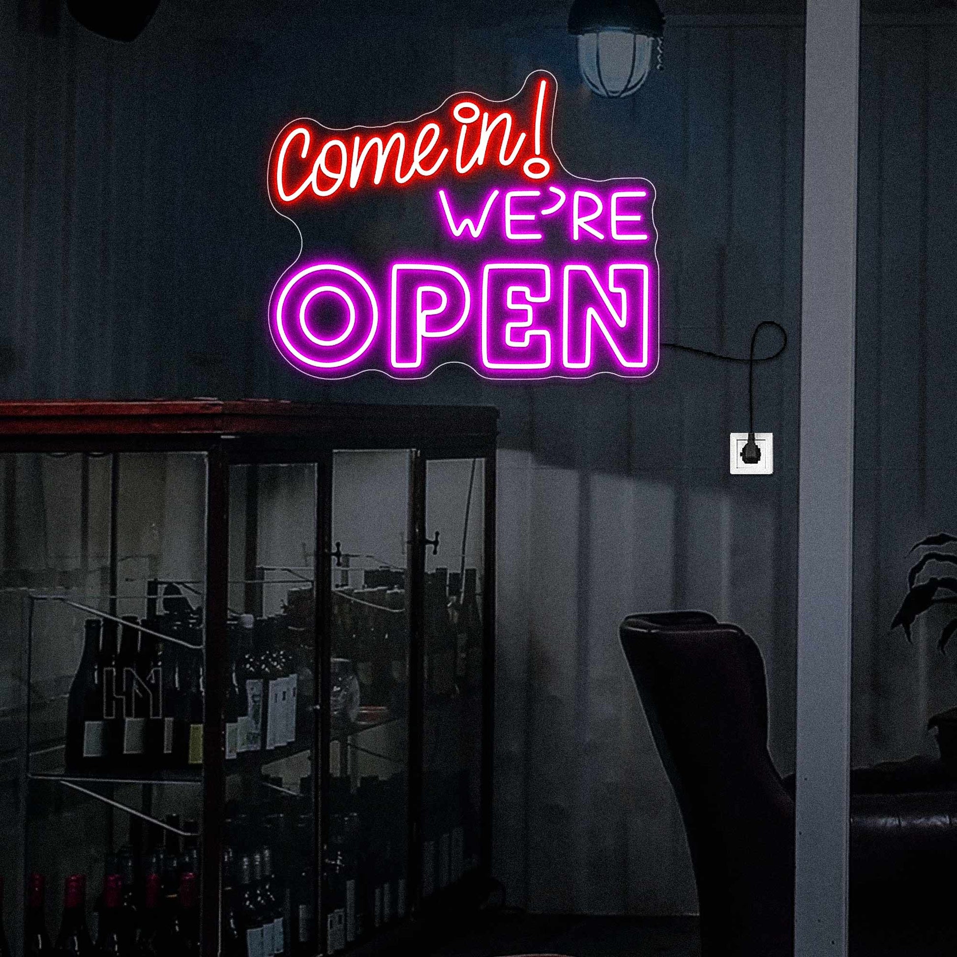 We Are Open Signs Wall