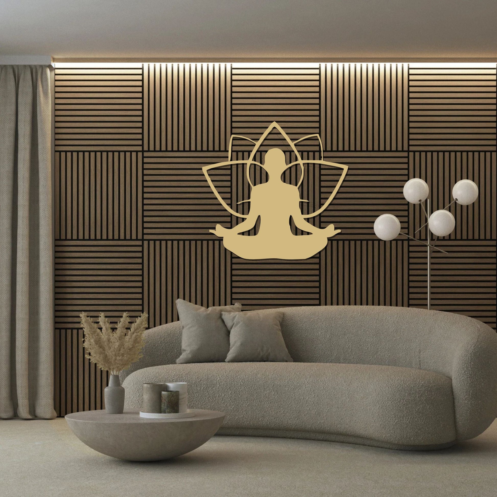 Yoga Wall Art Metal Sign Beautiful Designe