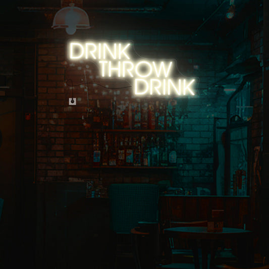drink neon sign