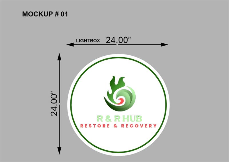 Custom Signs For R&R Hub Restore & Recovery