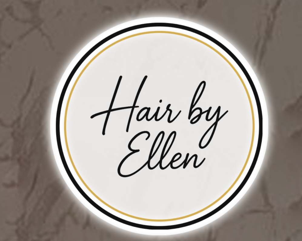 Hair By Ellen Round Acrylic Sign