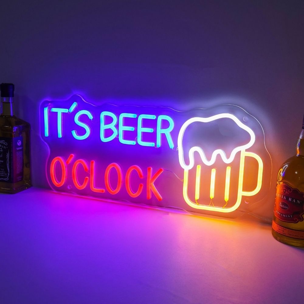 Beer O’Clock Neon Sign