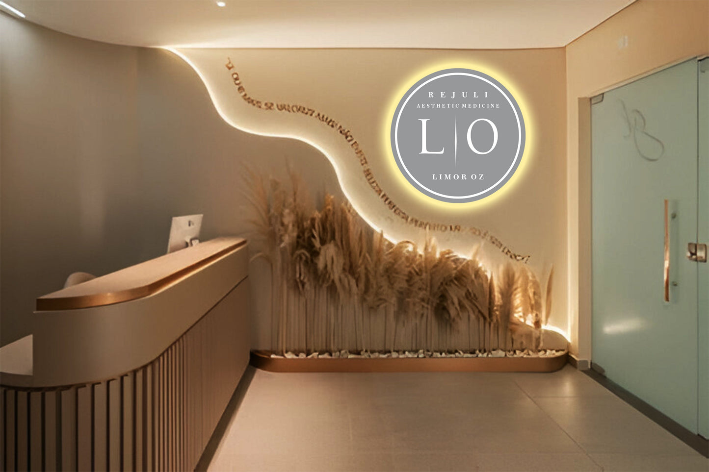 Round Acrylic Signs for Limor