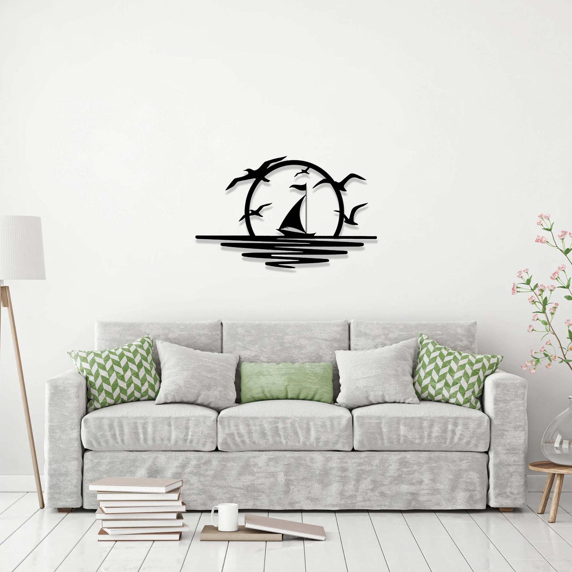 metal boat  Sign