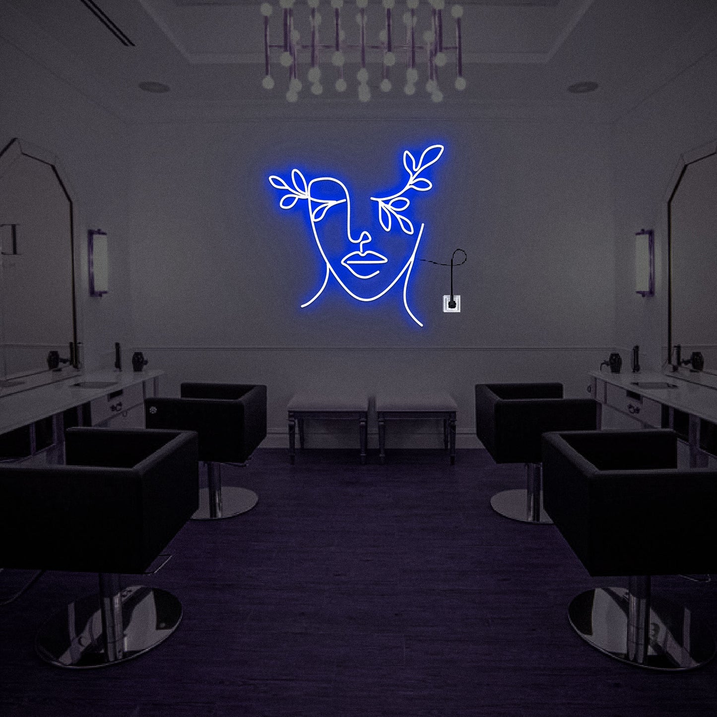 neon&sign Aesthetic Face 