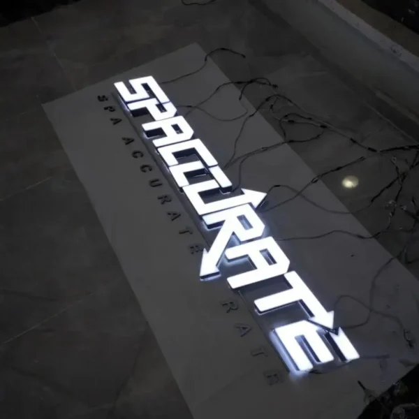 3D acrylic signs