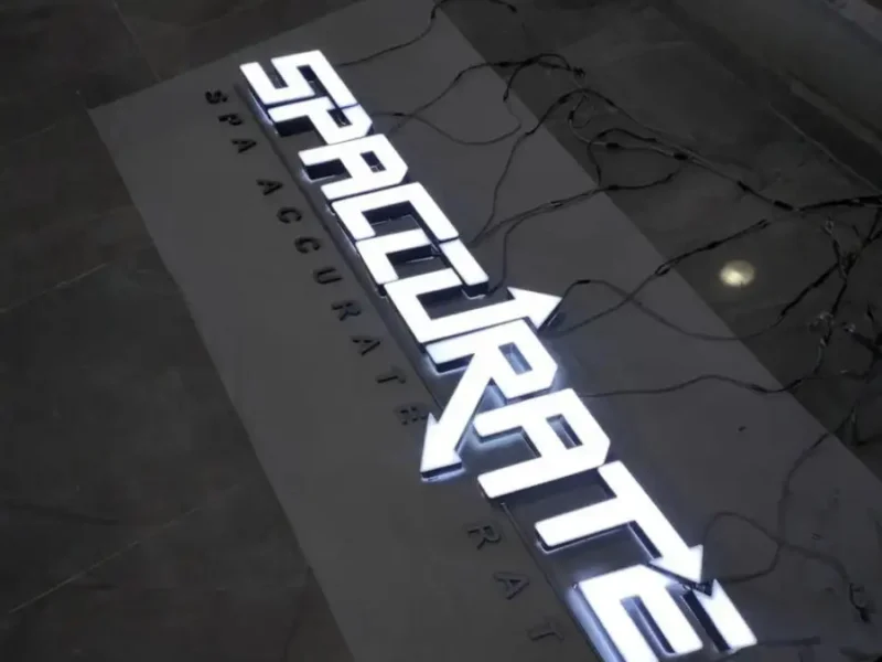 3D acrylic signs
