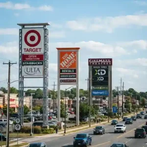 Pylon signs