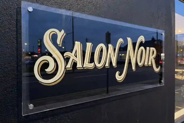 Acrylic Shopfront Signs