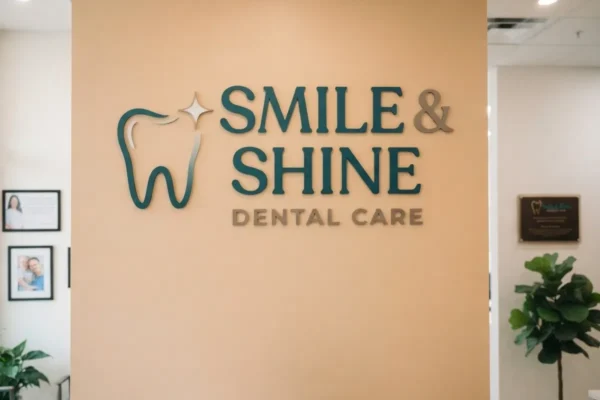 custom dental signs