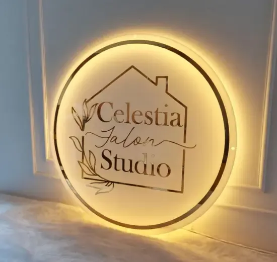 Buy round acrylic signs in Australia