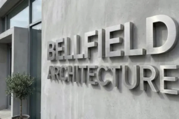 Bellfield Architecture — brushed stainless