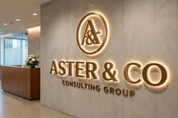 custom interior office signs