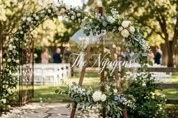 The Nguyens — surname sign