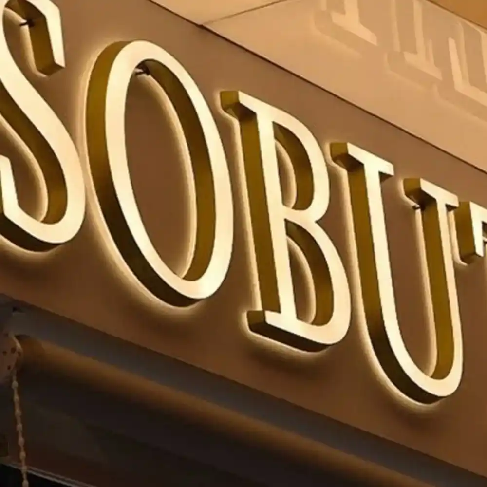 front & backlit signs