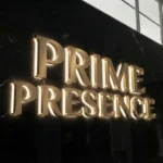 Prime Presence - Custom 3D Front & backlit sign