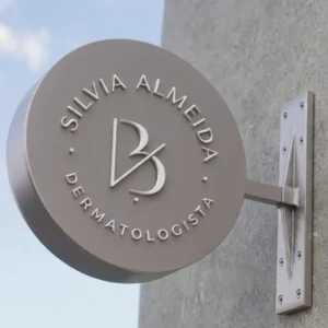 Silvia Almeida outdoor blade sign