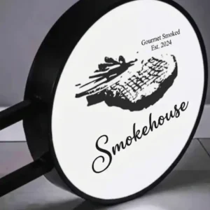 Smokehouse Illuminated Blade Sign